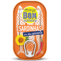 Bom Petisco Sardines in Hot Sauce 4.23oz - Seabra Foods Online