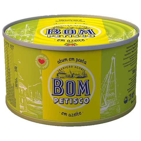 Bom Petisco Tuna in Olive Oil 13.55oz - Seabra Foods Online