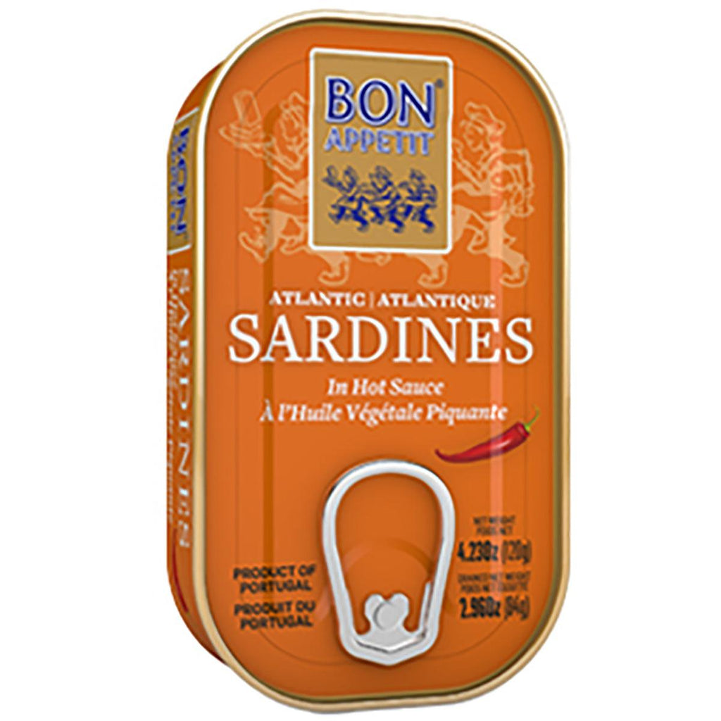 Bon Appetit Sardines in Hot Veg Oil - Seabra Foods Online