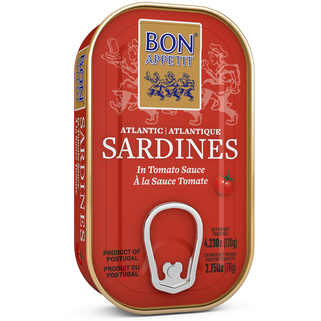 Bon Appetit Sardines in Tomato Sce 4.23z - Seabra Foods Online
