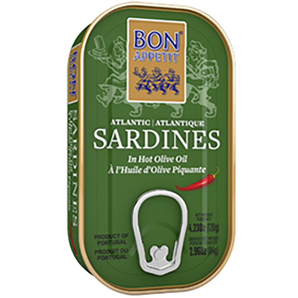 Bon Appetit Sardinha Azeite Picante 4.23 - Seabra Foods Online