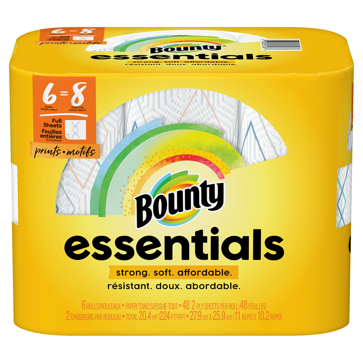 Bounty Essentials Paper Towel 6roll – Seabra Foods Online