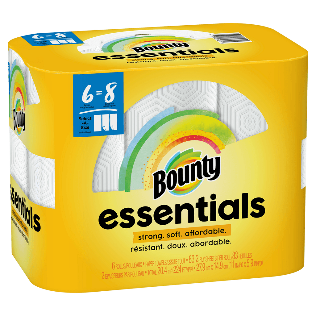 Bounty Essentials Paper Towel SAS 6=8rol - Seabra Foods Online
