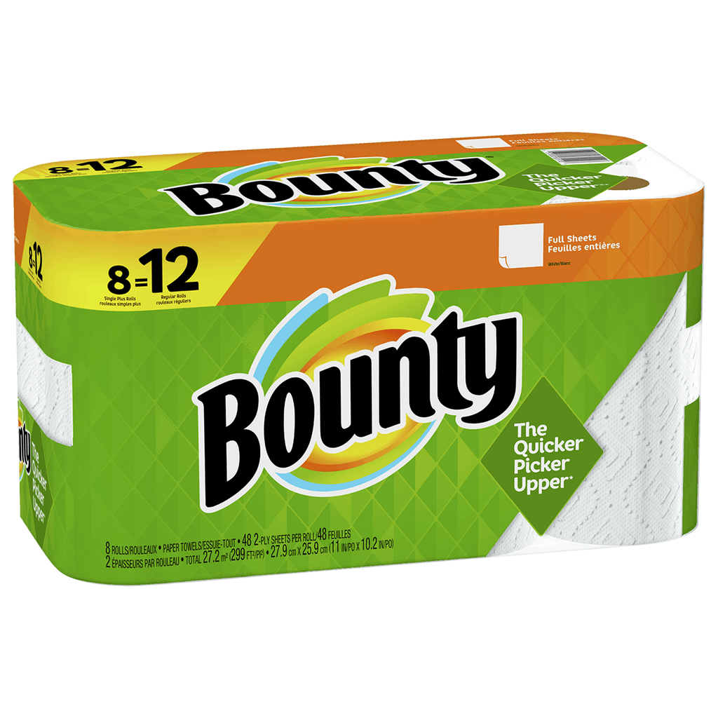 Bounty Paper Towel Full Sheet 8=12roll - Seabra Foods Online