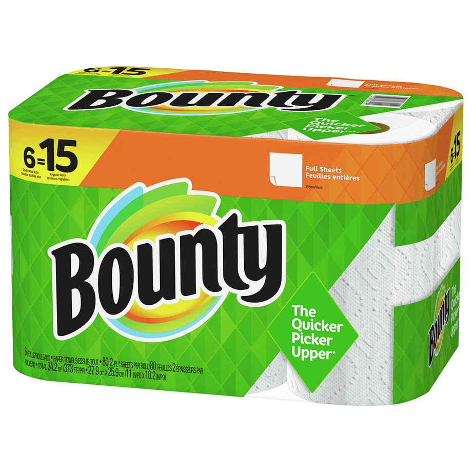 Bounty Paper Towel Full Sheets 6Roll – Seabra Foods Online