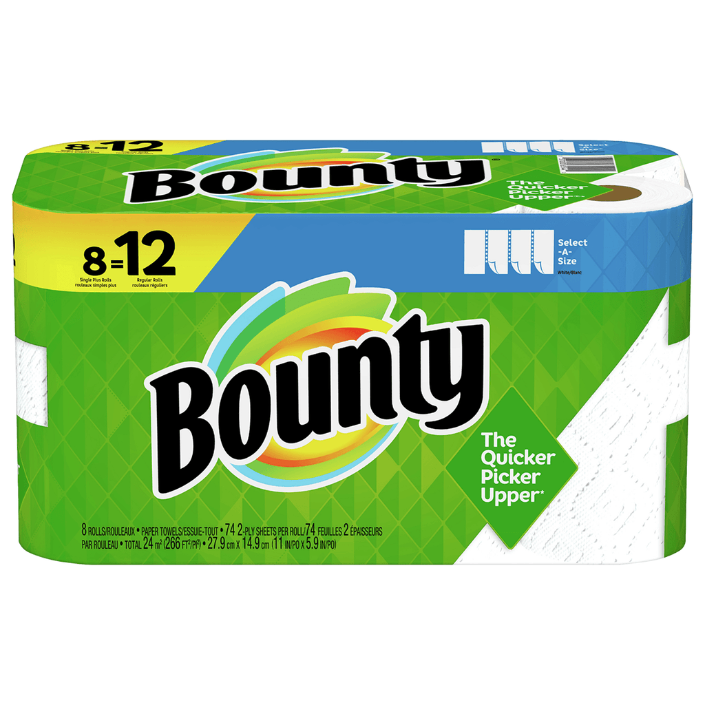 Bounty Paper Towels SAS 8roll - Seabra Foods Online