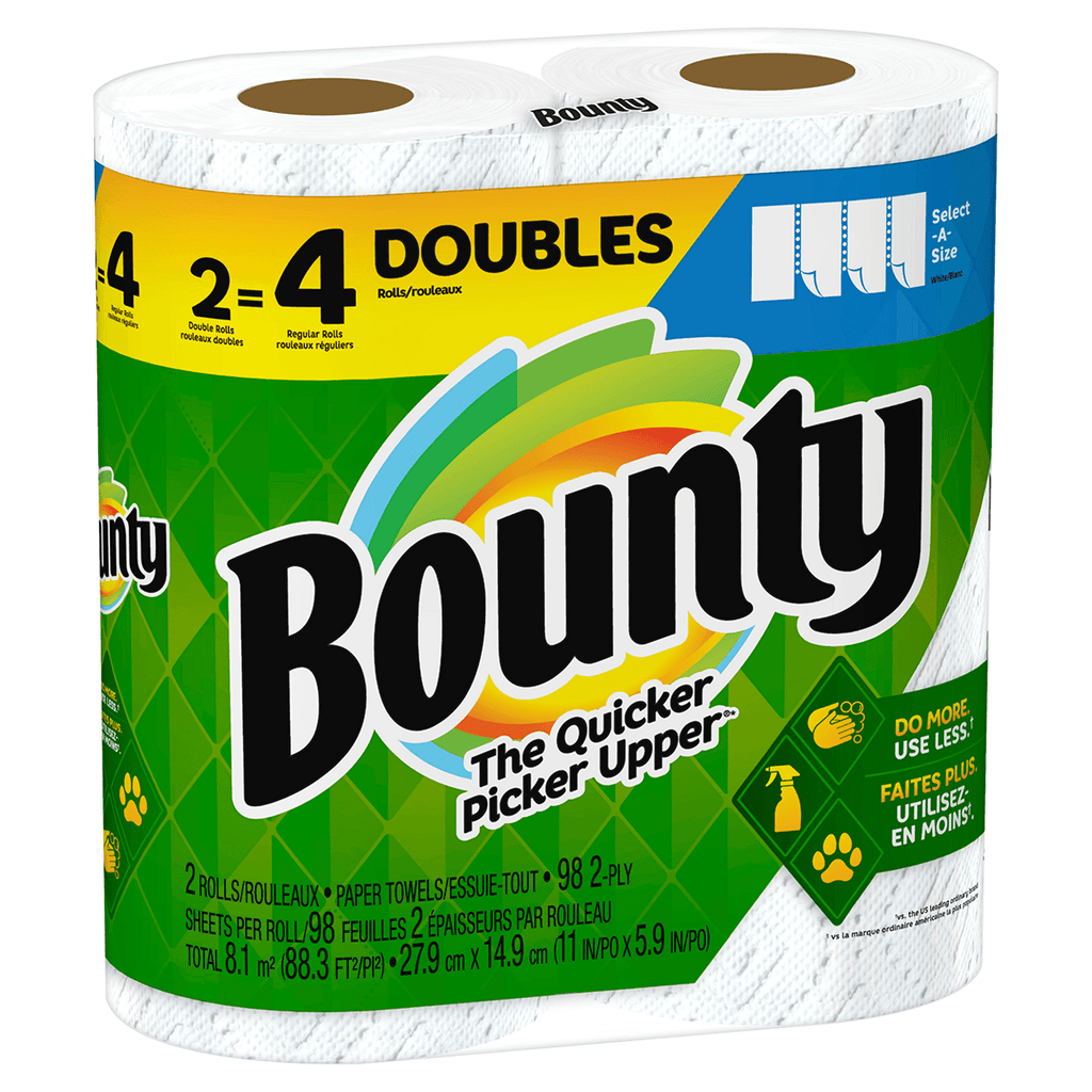 Bounty Paper Towels White 2Roll - Seabra Foods Online