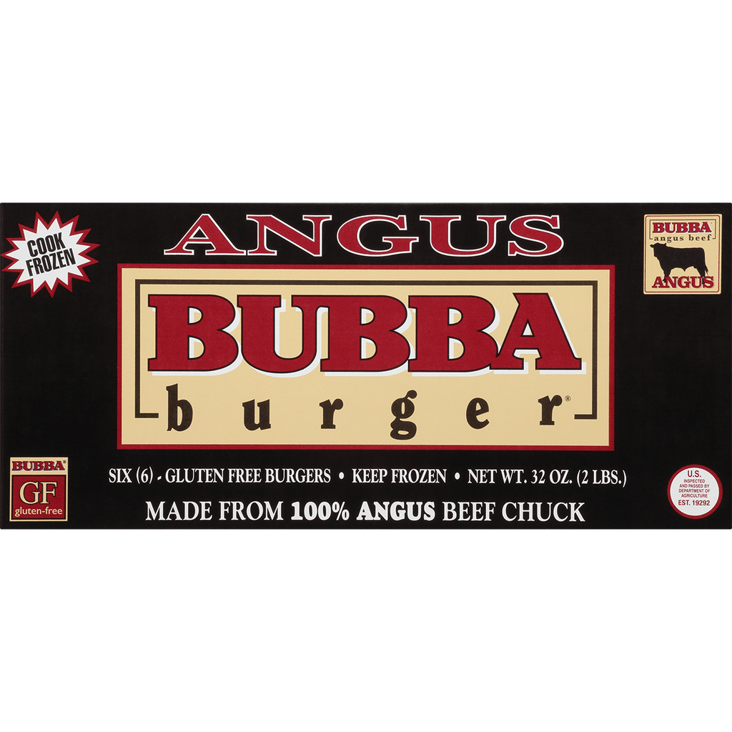 Bubba Burger Angus Beef Burgers 2lb - Seabra Foods Online