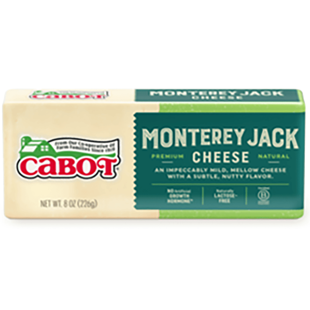 Cabot Montery Jack Cheese Bar - Seabra Foods Online