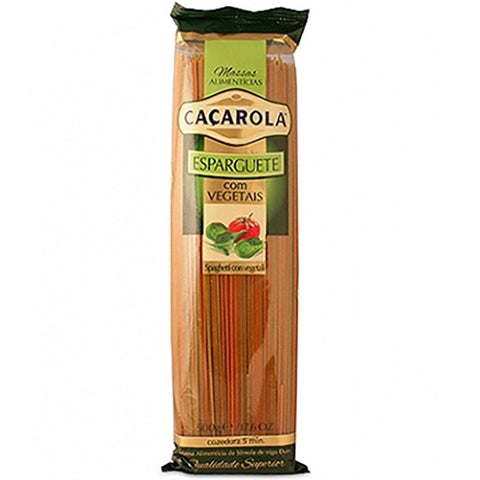 Cacarola Esparguete C/Vegetais 500g - Seabra Foods Online