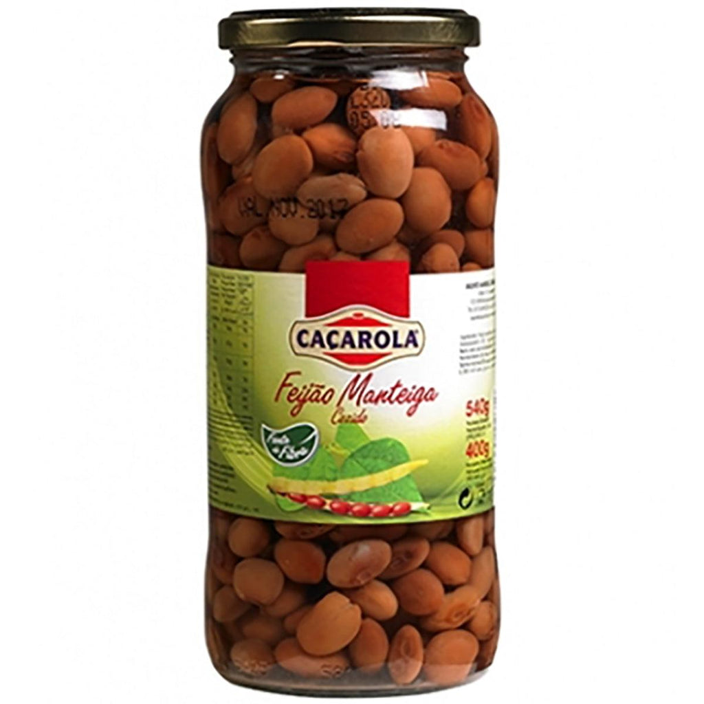 Cacarola Feijao Manteiga Cozido 19oz - Seabra Foods Online
