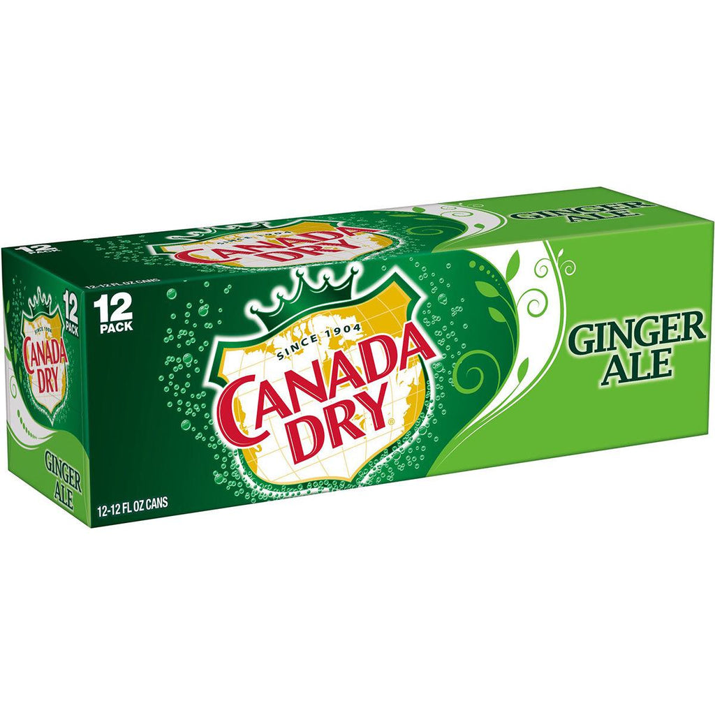 Canada Dry Ginger Ale Cans 12PK - Seabra Foods Online