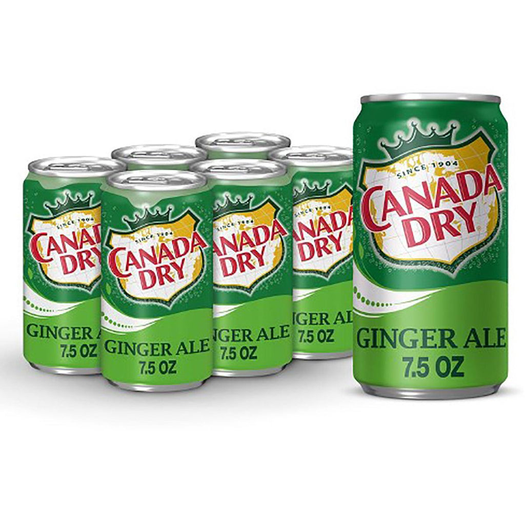 Canada Dry Ginger Ale Cans 6PK - Seabra Foods Online