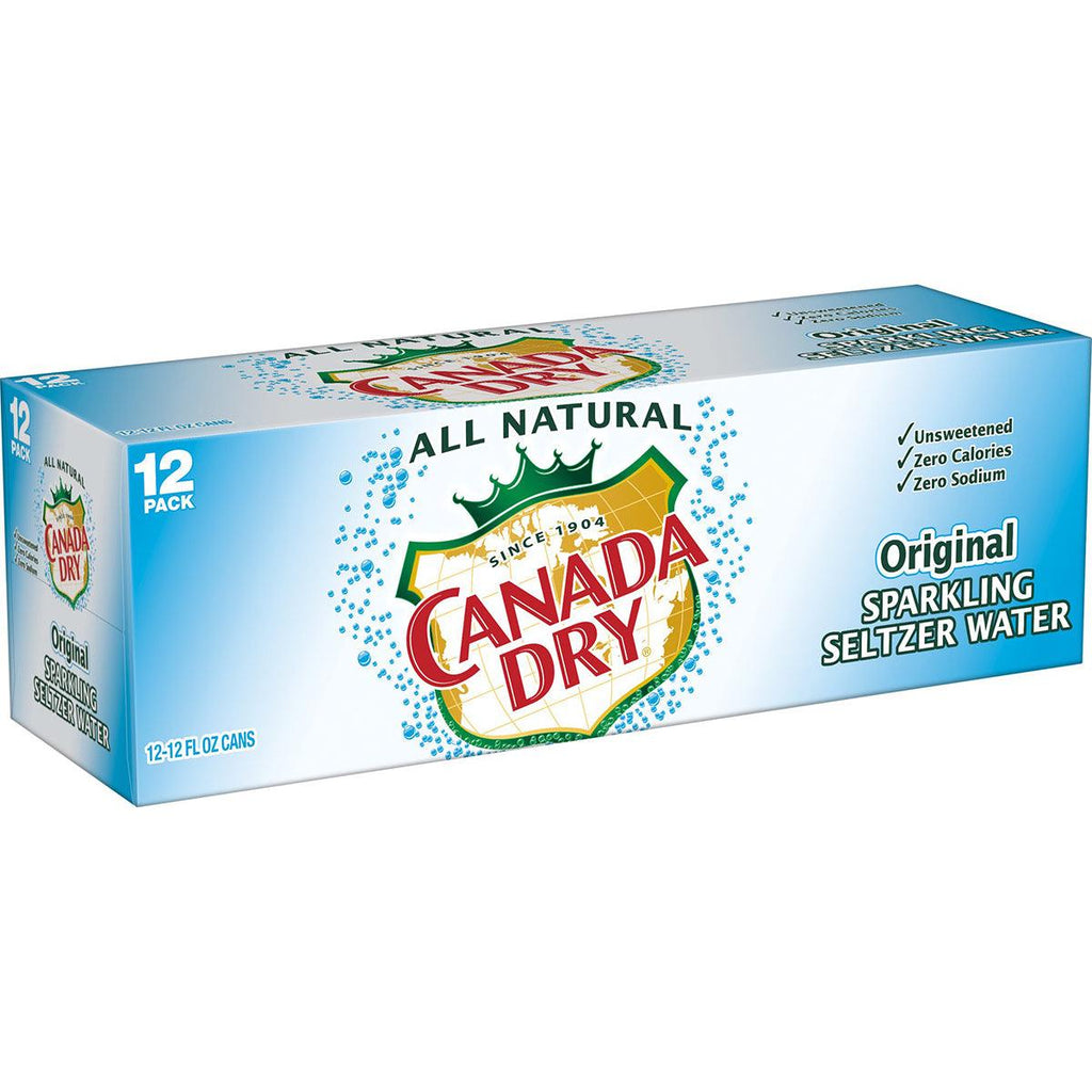 Canada Dry Original Sltzr Cans 12PK - Seabra Foods Online