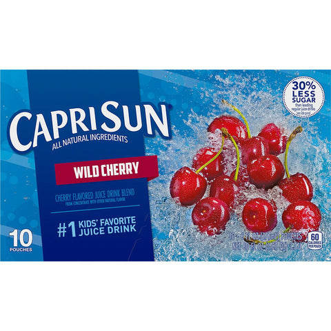 Capri Sun Wild Cherry 10pk - Seabra Foods Online