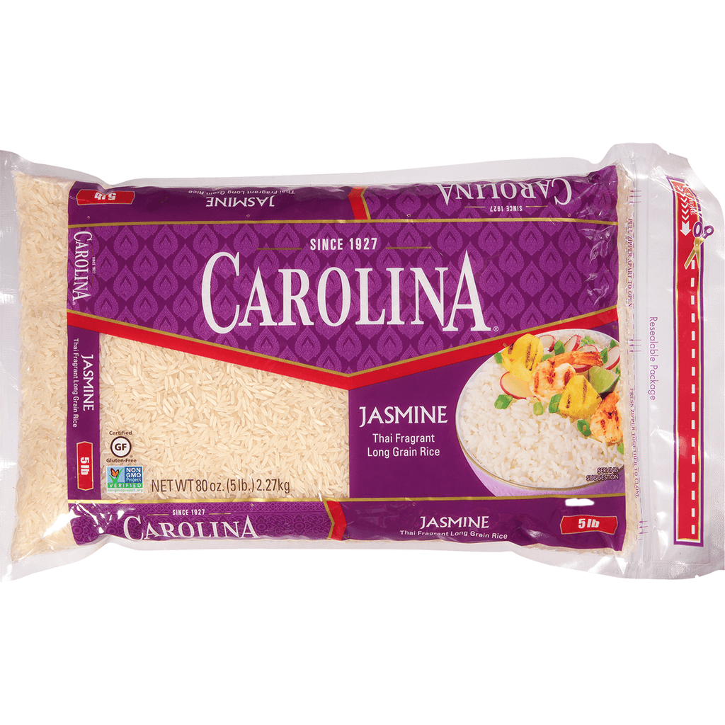 Carolina Jasmine Rice 5lb - Seabra Foods Online
