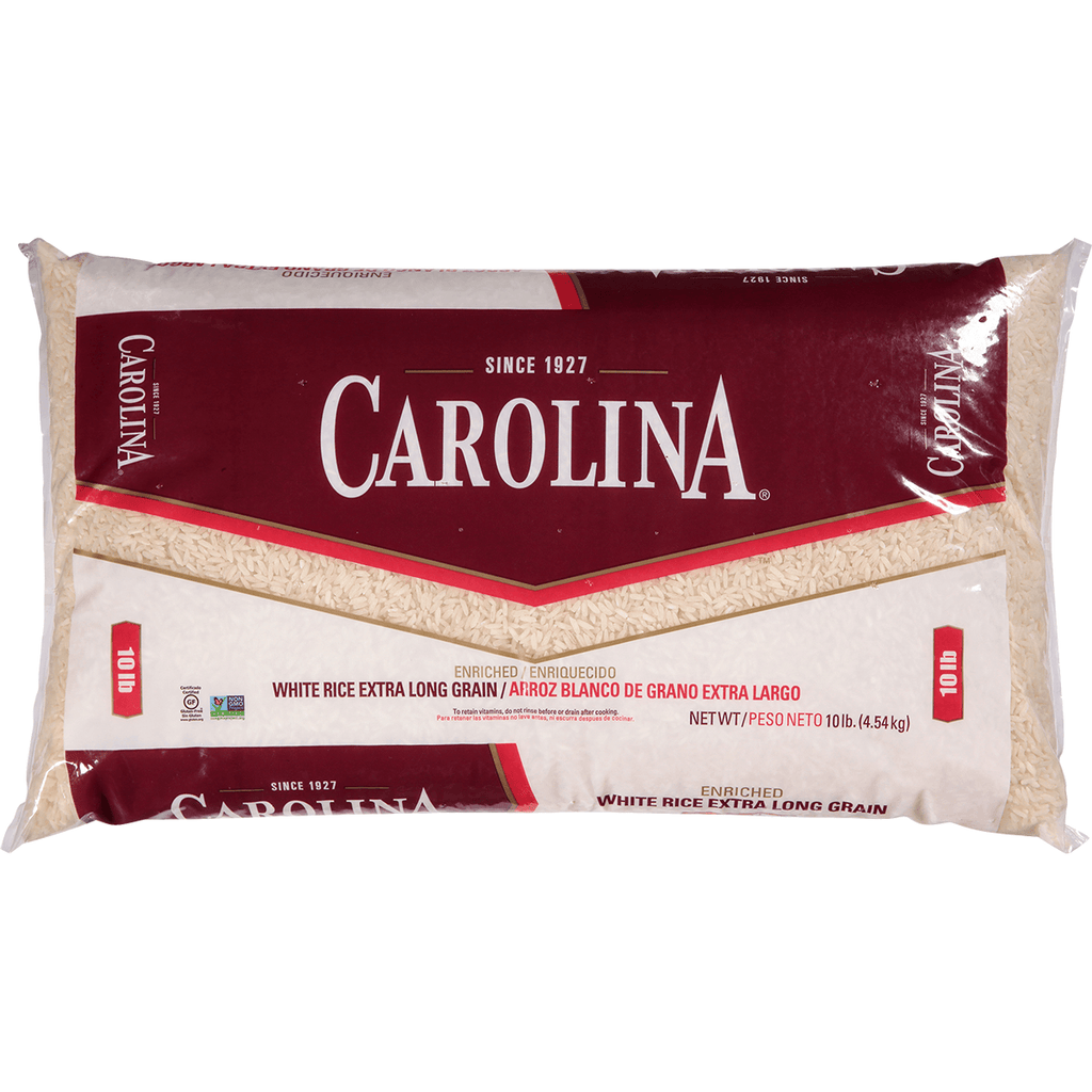 Carolina Long Grain Rice 10lb - Seabra Foods Online