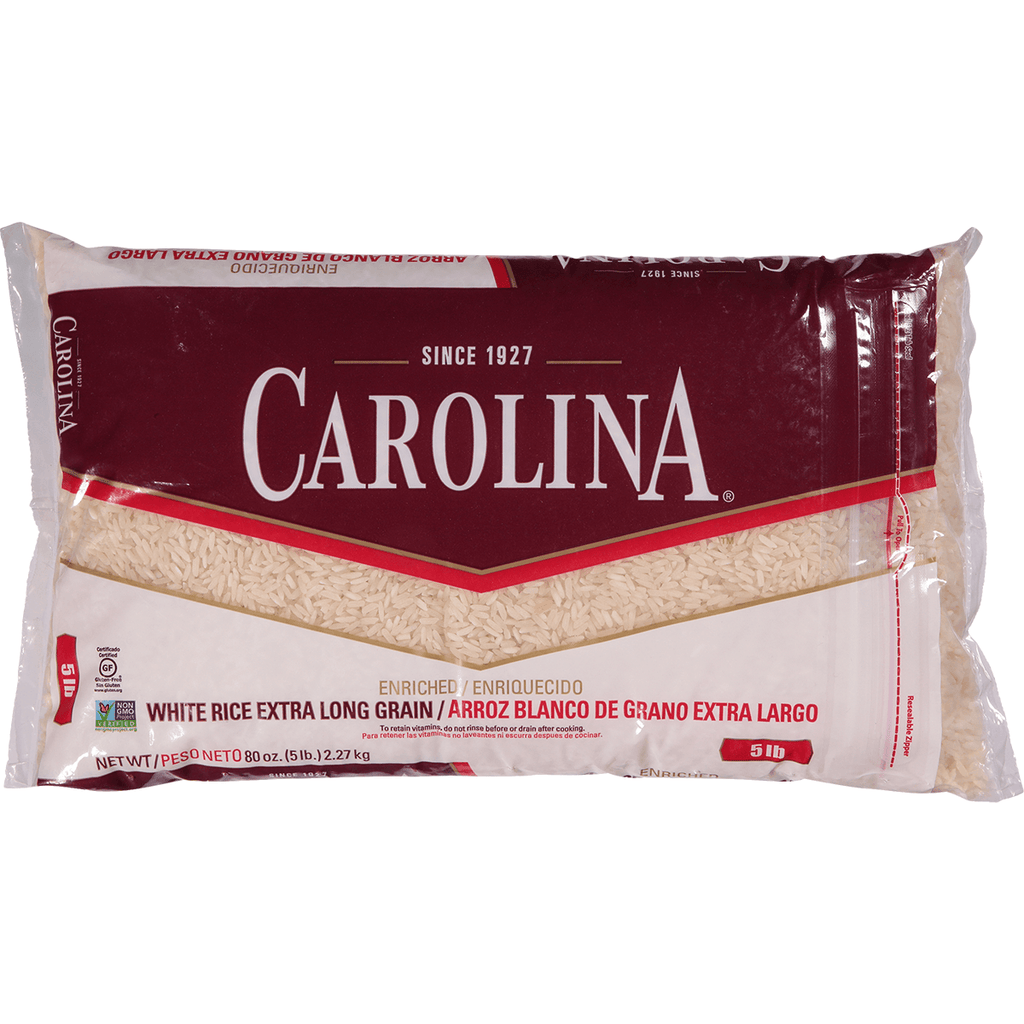 Carolina Long Grain Rice 5lb - Seabra Foods Online