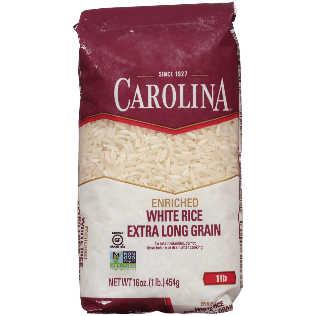 Carolina Xtra Long Grain Rice 1lb - Seabra Foods Online