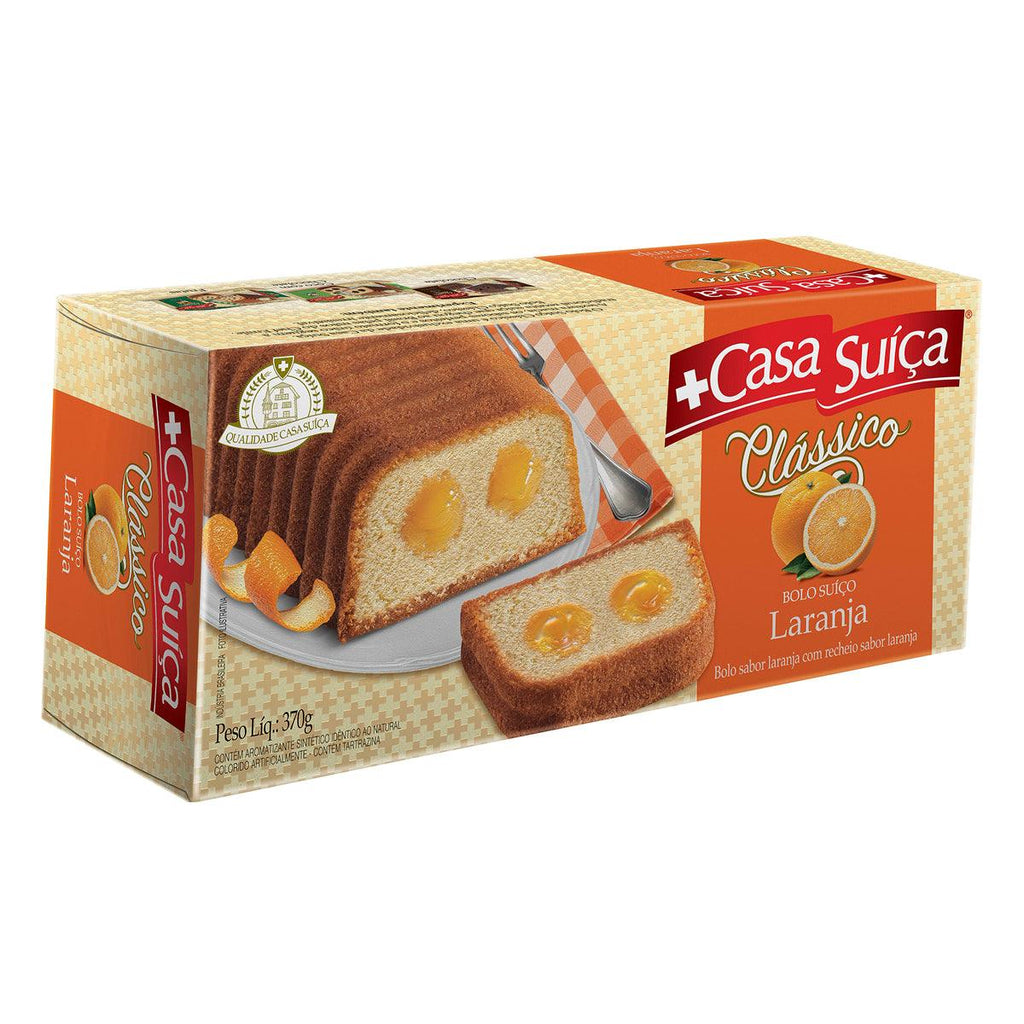 Casa Suica Bolo Laranja Classico 13.02oz - Seabra Foods Online