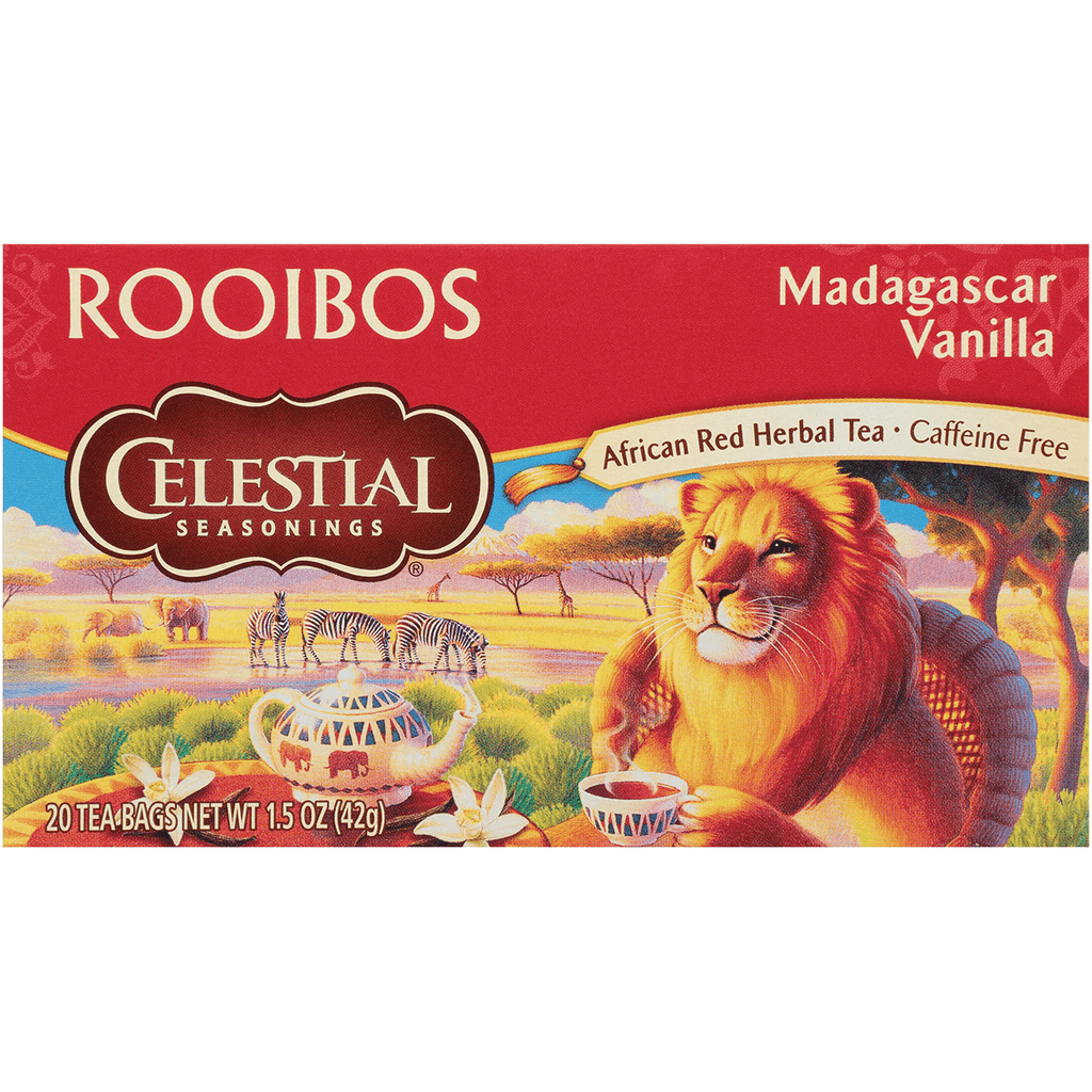 Celestial Madagascar Red Tea 20ct - Seabra Foods Online