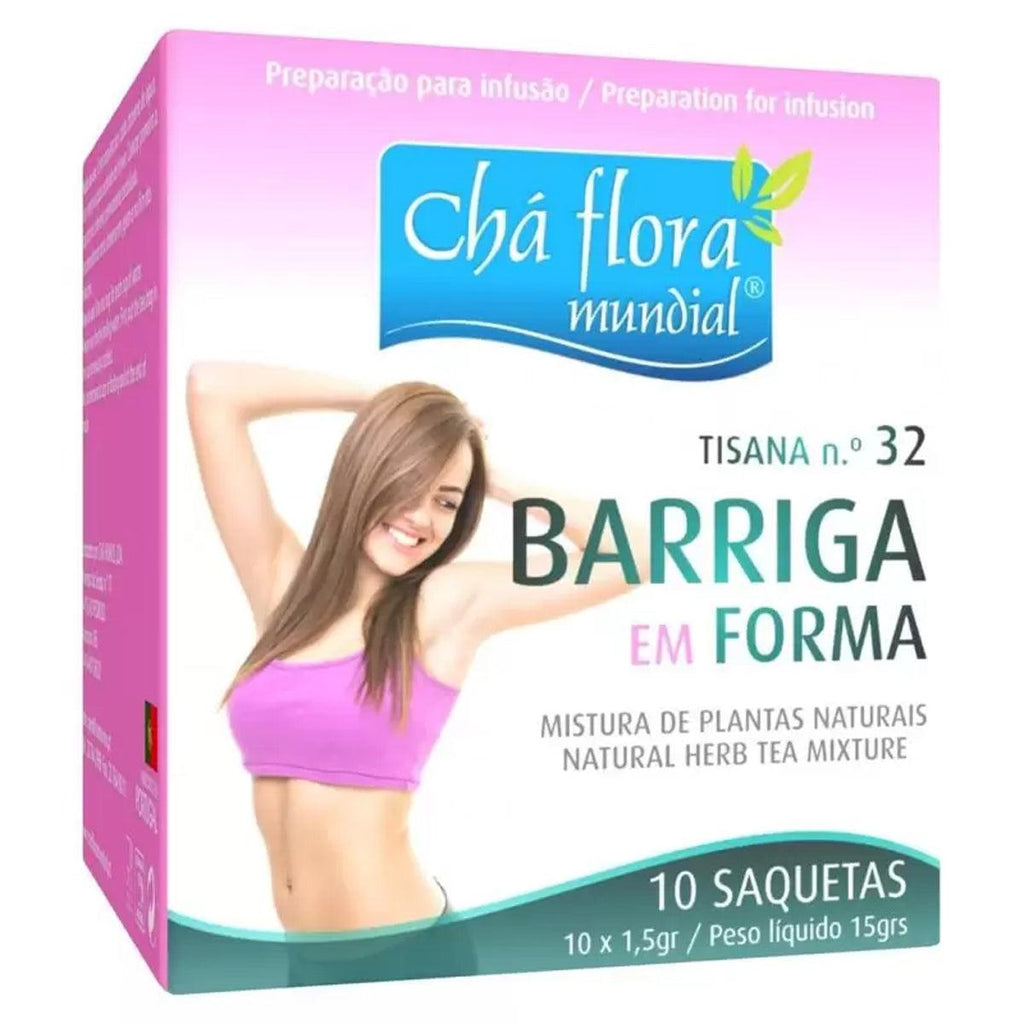 Cha Barriga em Forma Flora 10ct - Seabra Foods Online