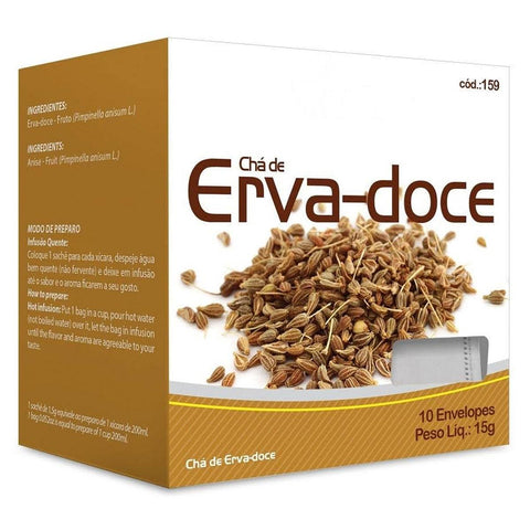 Cha Mais Erva Doce 10g - Seabra Foods Online