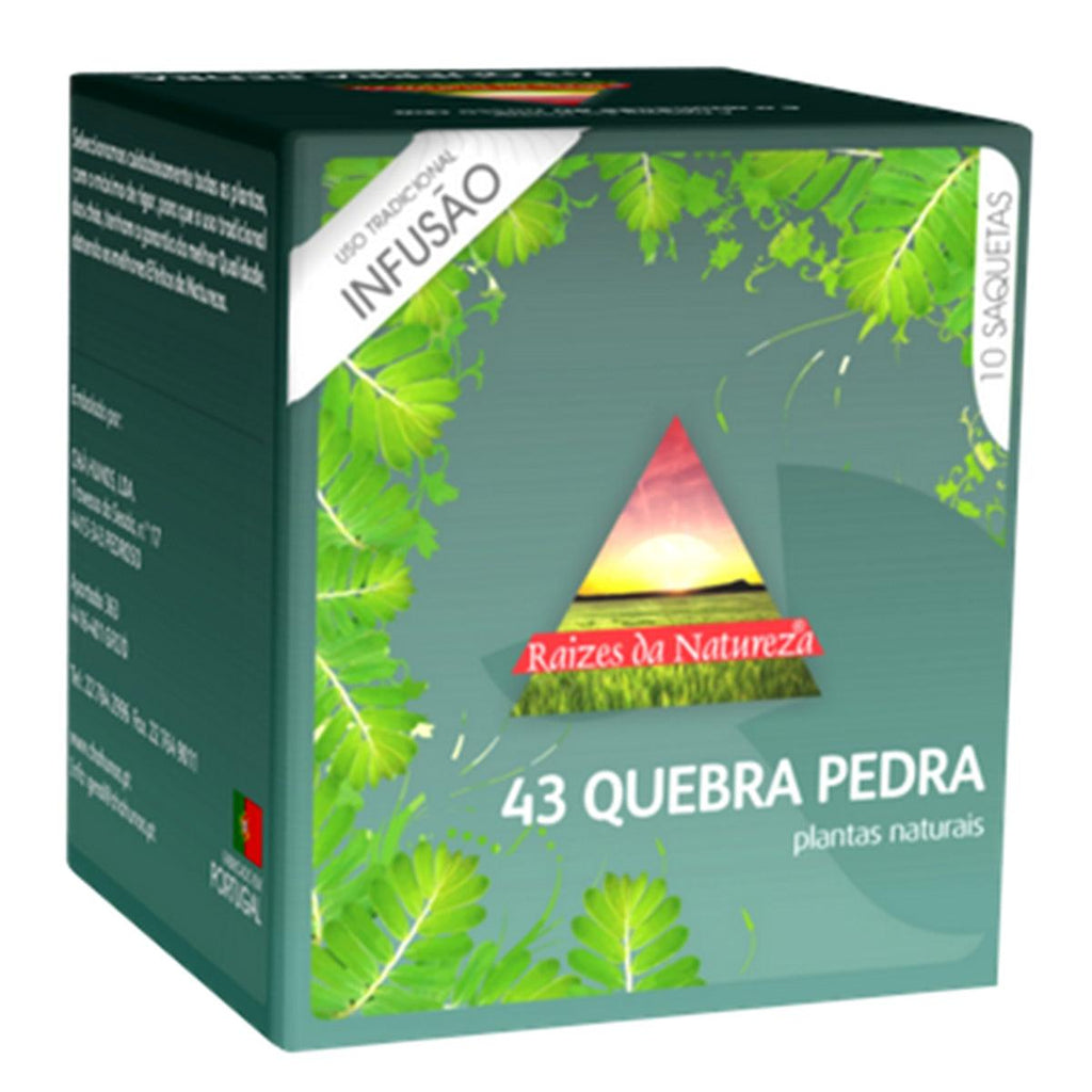 Cha Quebra Pedra Raiz Natureza 10ct - Seabra Foods Online