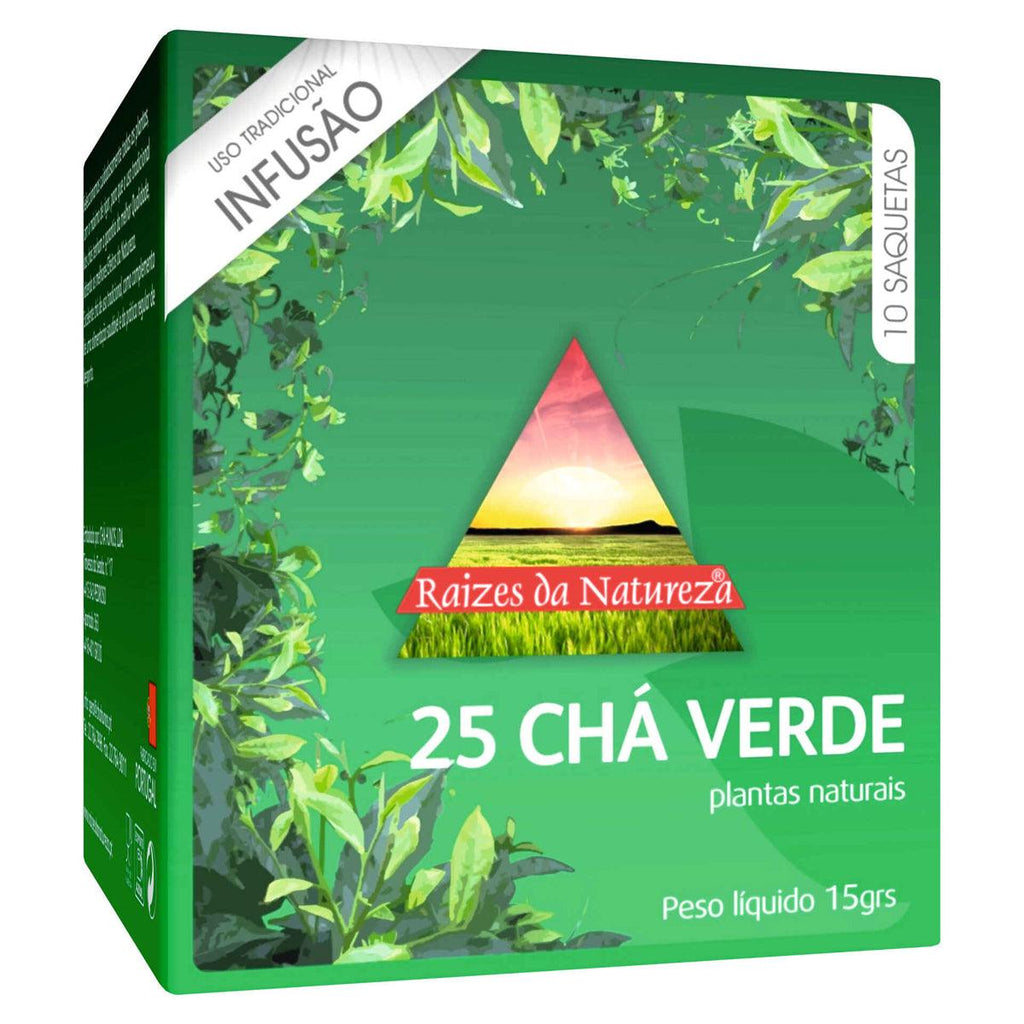 Cha Verde Raiz Natureza 10ct - Seabra Foods Online