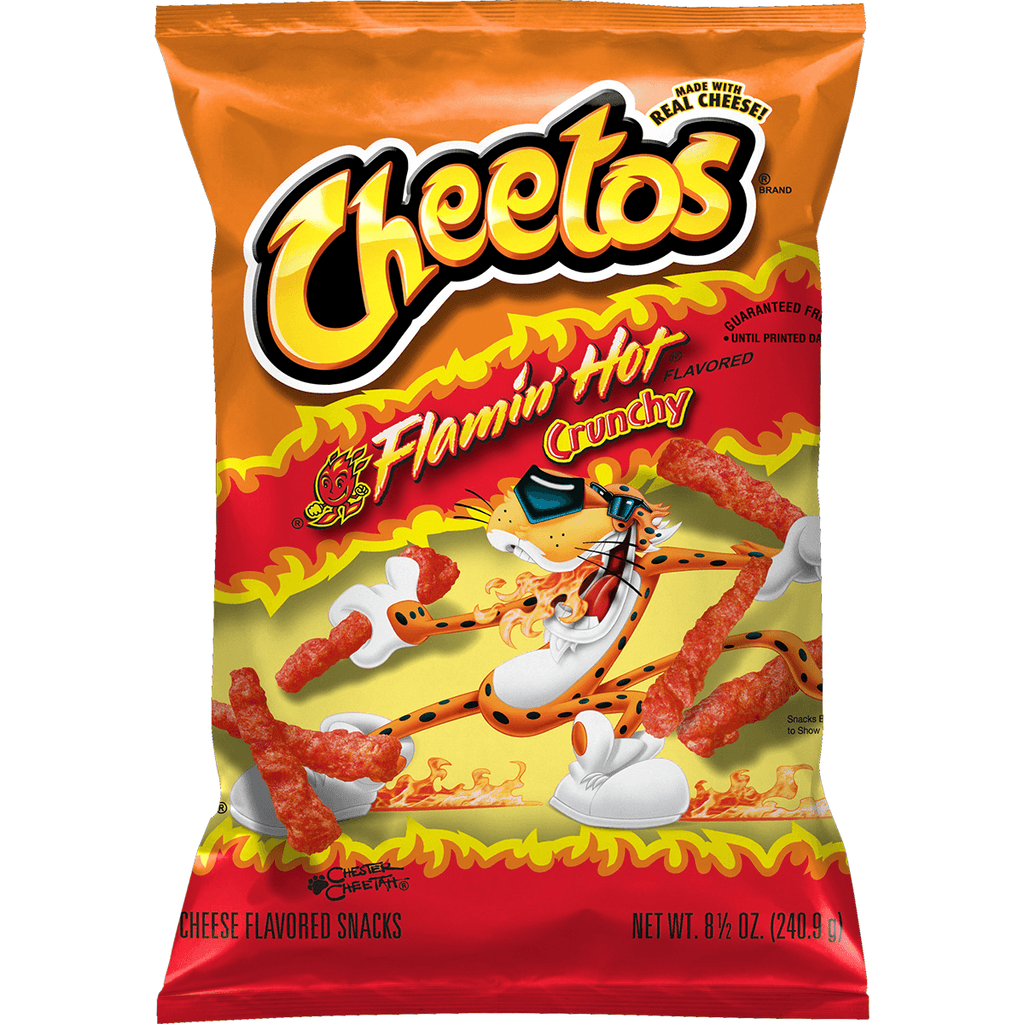 Cheetos Flaming Hot Chips 8.5 oz - Seabra Foods Online