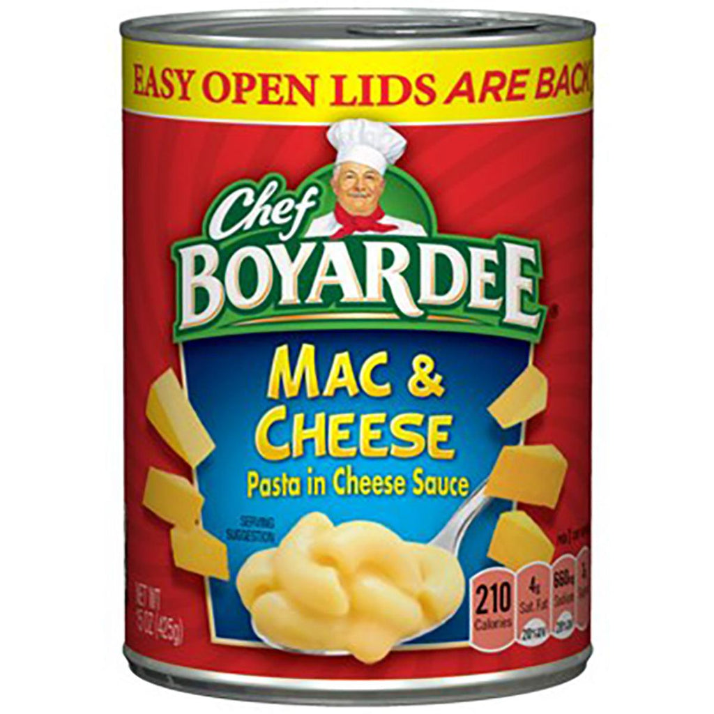 Chef Boyardee Macaroni & Cheese 15oz - Seabra Foods Online