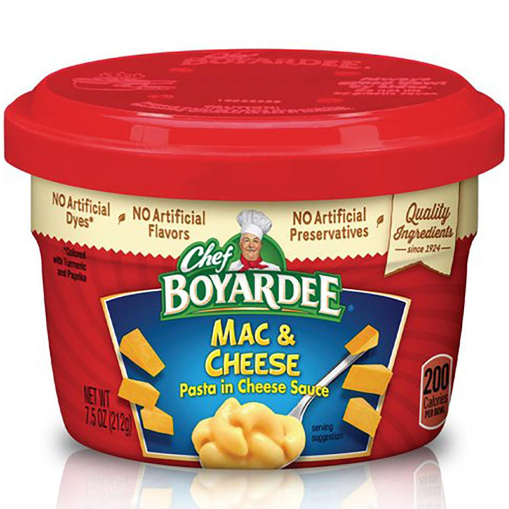 Chef Boyardee Micro Macaroni&Cheese 7.5 - Seabra Foods Online