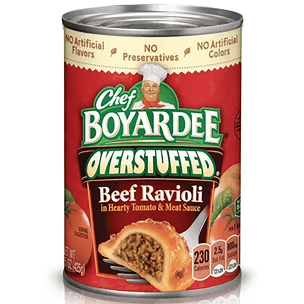 Chef Boyardee Overstuffed Beef Ravioli - Seabra Foods Online
