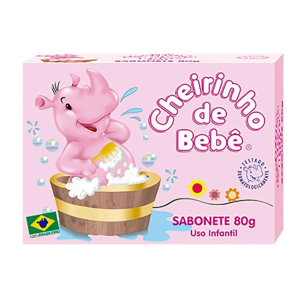 Cheirinho Bebe Sabonete Rosa 2.81oz - Seabra Foods Online