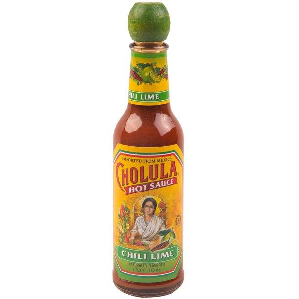 Cholula Hot Sauce Chili Lime 5oz - Seabra Foods Online