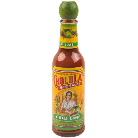 Cholula Hot Sauce Chili Lime 5oz - Seabra Foods Online