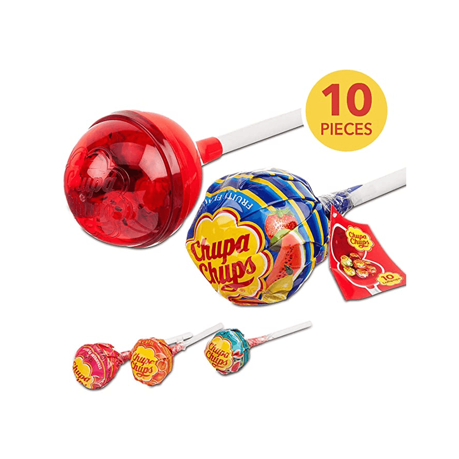 Chupa Chups 10 Lolipops – Seabra Foods Online