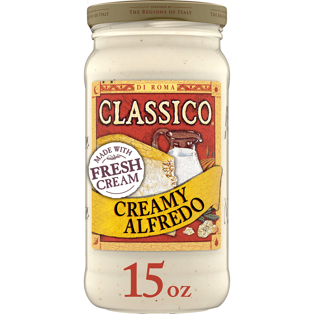 Classico Creamy Alfedo Sce 15oz - Seabra Foods Online