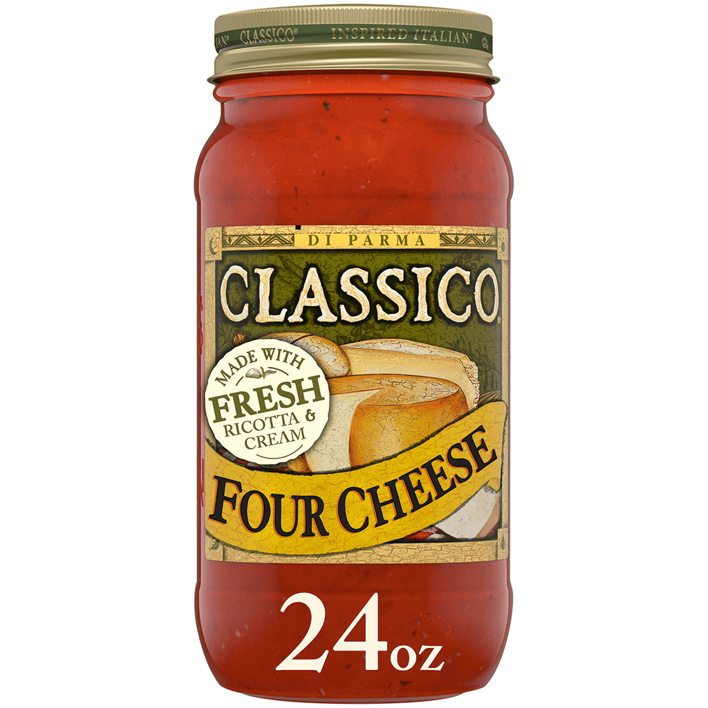 Classico Di Parma 4 Cheese Sauce 24oz - Seabra Foods Online