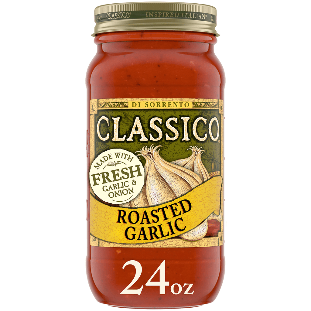 Classico Roasted Garlic Sauce 24oz - Seabra Foods Online