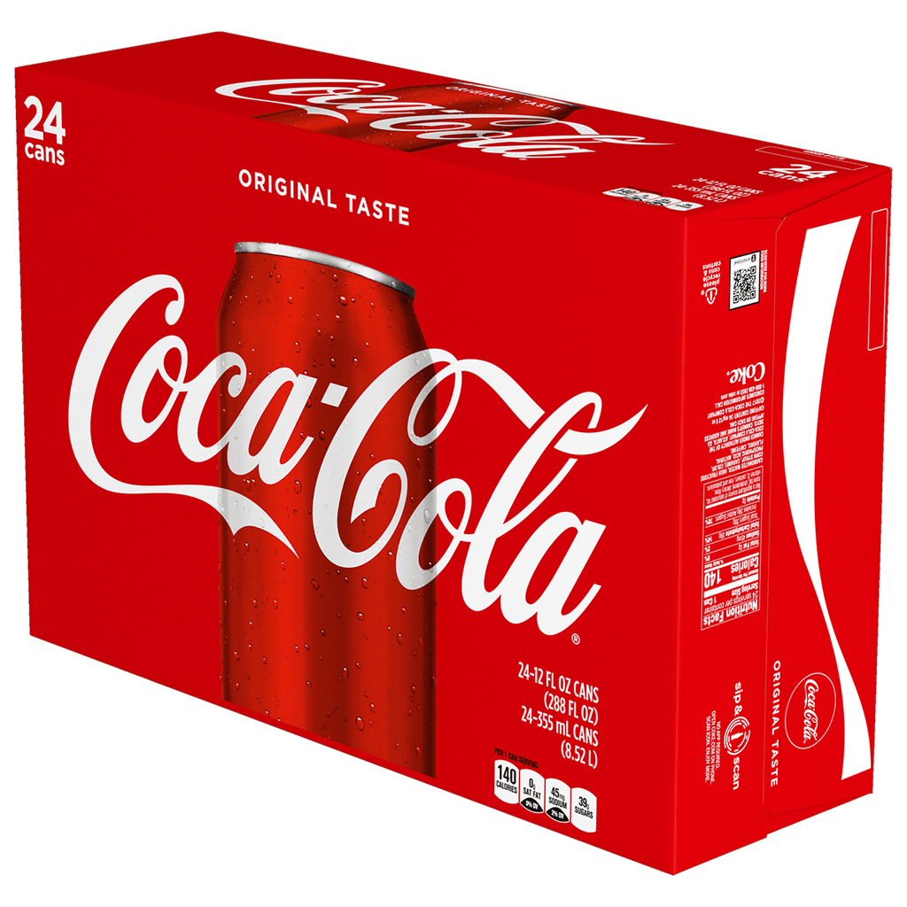 Coca-Cola Can 24 PK - Seabra Foods Online