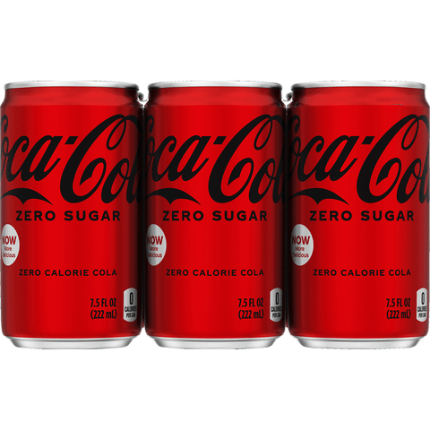 Coca Cola Zero Soda 6 PK - Seabra Foods Online