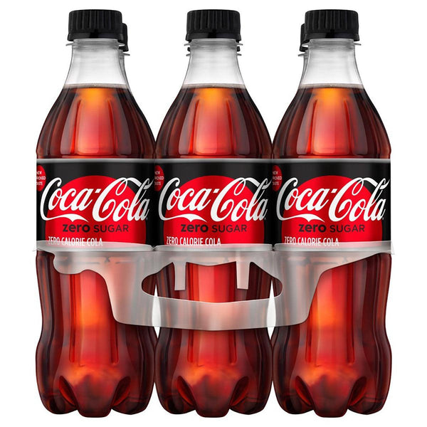 Coca-Cola Zero Garrafa 6PK | Seabra Foods Online