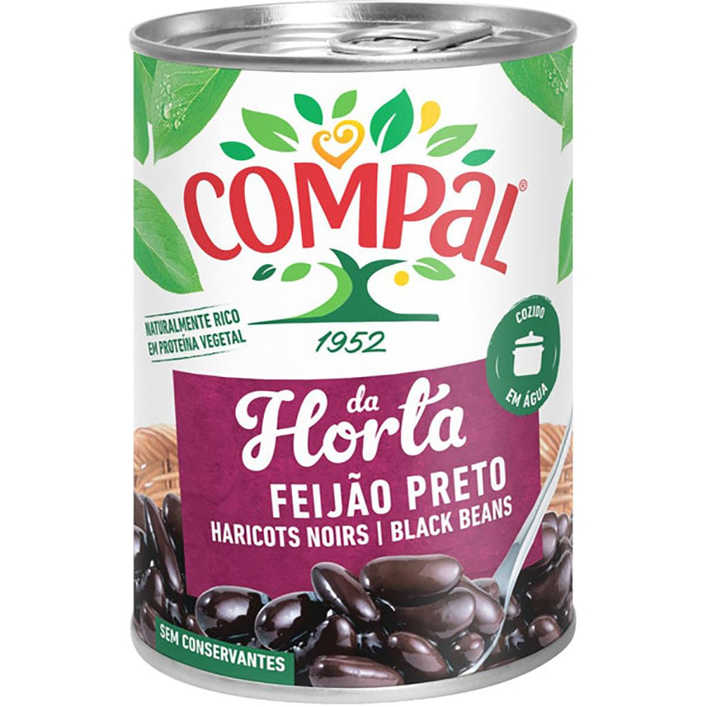 Compal Black Beans 14.43oz - Seabra Foods Online