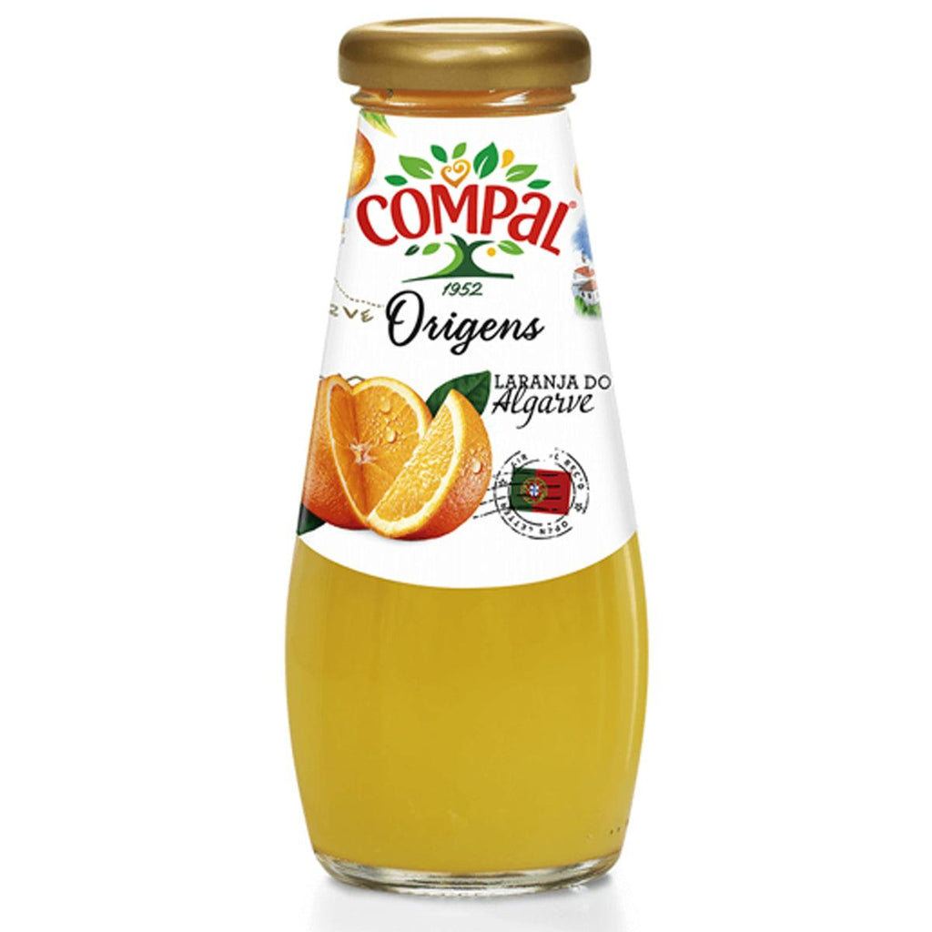 Compal Orange Algarve Glass 6.76oz - Seabra Foods Online