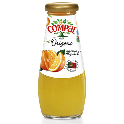 Compal Orange Algarve Glass 6.76oz - Seabra Foods Online