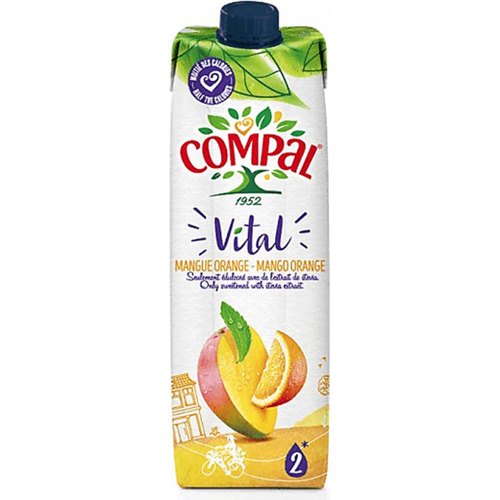 Compal Vital Orange/Mango 33.8oz - Seabra Foods Online