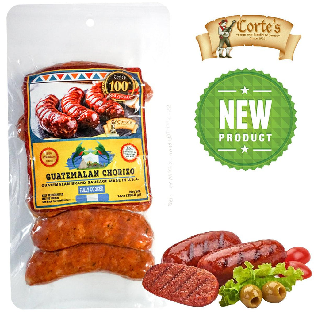 Cortes Guatemalan Chorizo 14oz - Seabra Foods Online