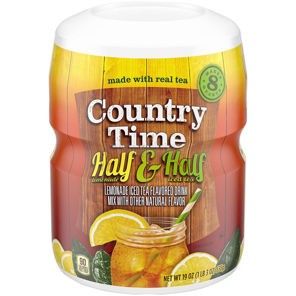 Country Time Half&Half Mix 19oz - Seabra Foods Online