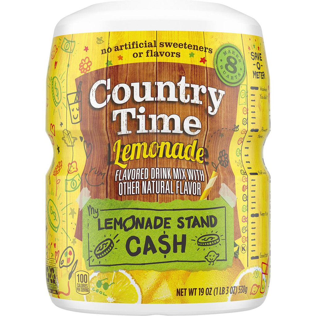 Country Time Lemonade Mix 19oz - Seabra Foods Online